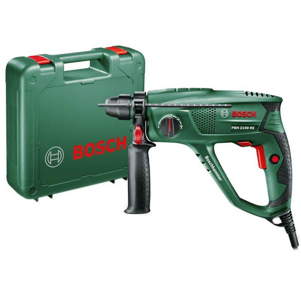 Bosch Green Rotary Hammer Pbh 2100 Re 06033A9370
