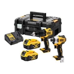DeWalt DCK2062M2T 18V XR Li-Ion Brushless Drill Driver/Impact Driver Twin Kit