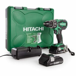 Hikoki (Hitachi) Dv18Dbfl2/Jm Brushless Combi Drill 18V - 2 X 3.0Ah Li-Ion