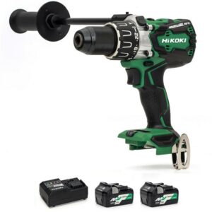 Hikoki 36V B/Less Combi Drill 2X2.5Ah
