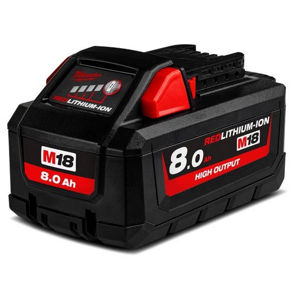 Milwaukee M18 Hb8 18V 8.0H High Output Li Ion Battery