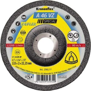 A46VZ 115X2X22MM CROWNFLEX DUAL DISC