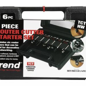 Trend 1/4in Router Cutter Set