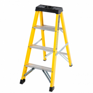 POWER FIBREGLASS 4 STEP LADDER FT-4S