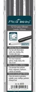 PICA BIG DRY REFILL LEADS GRAPHITE 6030/SB