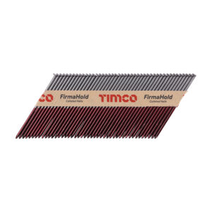 FirmaHold 3.1x90mm Collated Clipped Head Nails - Trade Pack - Plain Shank - Bright, No Gas