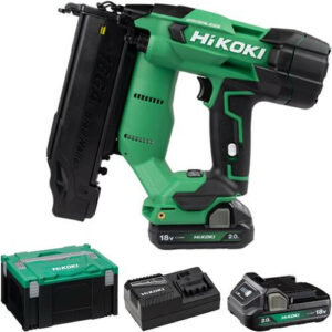 HIKOKI NT1850DFJXZ 18V Cordless 18 Gauge Brad Nailer (2x2Ah)