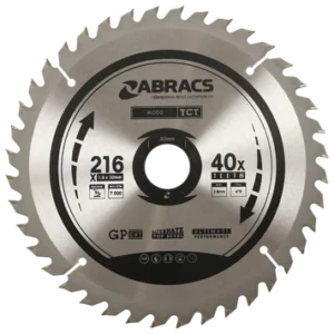 ABRACS TCT21640 BLADE216mm x 30mm x 40T -Wood