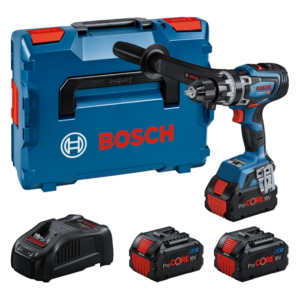 BOSCH GSB 18V-150C H/D COMBI DRILL 3X8AH PROCORE BATTERIES