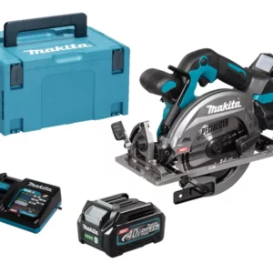 MAKITA HS012GD201 40V MAX XGT CIRCULAR SAW 165MM WITH 2X 2.5AH