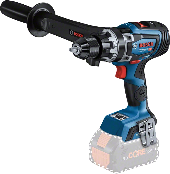 BOSCH GSB 18V-150C H/D COMBI DRILL 2X8AH Procore Batteries - Image 2