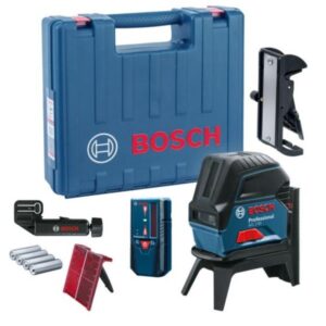 BOSCH 0601066F01 GCL 2-50 Professional Self Levelling Combi Line & Point Laser + LR6 Receiver