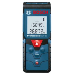Bosch 0601072900 GLM 40 Laser Rangefinder / Distance Measurer