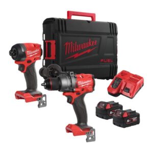 MILWAUKEE M18FPP2A3-502X, Gen 4 Fuel Brushless Twin Kit (2x5Ah)