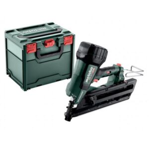 METABO 612090840 NFR 18 LTX 90 BL CORDLESS NAILER18V; METABOX 340, BODY ONLY
