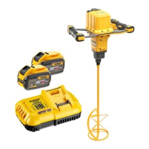 DEWALT DCD240X2 54V XR FLEXVOLT Brushless Paddle Mixer (2x9Ah)