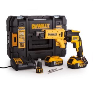 Dewalt DCF620P2K, 18V Collated Drywall Screwdriver Kit (2x5Ah)