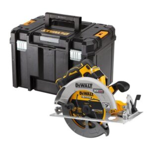 DEWALT DCS573NT 190MM 18V B/LESS CIRCULAR SAW WITH FLEXVOLT ADVANTAGE, BODY ONLY, IN TSTAK