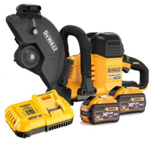 DEWALT DCS691X2 XR FlexVolt 230mm Cut-Off Saw 54V 2 x 9.0Ah Li-ion