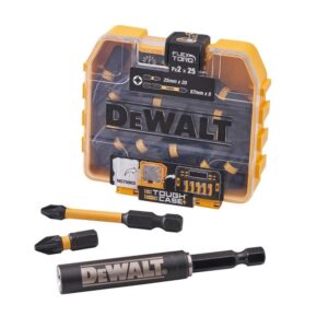 DEWALT DT70589T-QZ 25 Piece PZ2 Impact Bits Box & Bit Holder