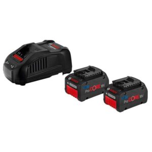 BOSCH 2 x ProCORE18V 8.0Ah + GAL 18V-160 STARTER SET 1600A02T5S
