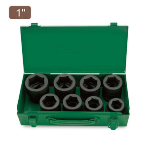 TOPTUL QGDAD0803 1"Dr Impact Socket Set 8pce 24-41mm