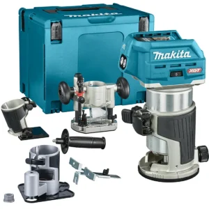 MAKITA RT001GZ16 40V XGT 1/4" & 3/8" Router Trimmer with Base (Bare unit)