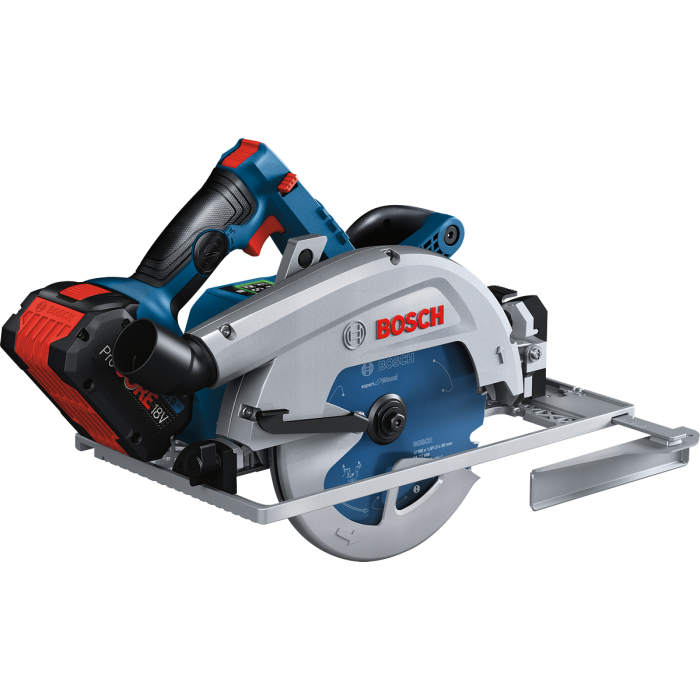 BOSCH GKS 18V-68C BITURBO 18V B/LESS CIRCULAR SAW 2 X 5.5AH PROCORE - Image 5