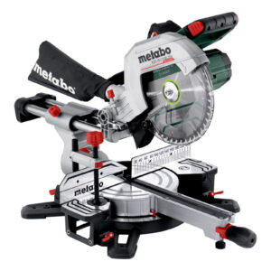 METABO KGS 18 LTX BL 254 SLIDING MITRE SAW, 1 X 4AH AND CHARGER