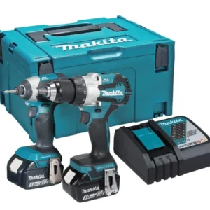 MAKITA DLX2507TJ 18V 2X5.0AH LXT IMPACT DRIVER HAMMER DRILL LI-ION KIT