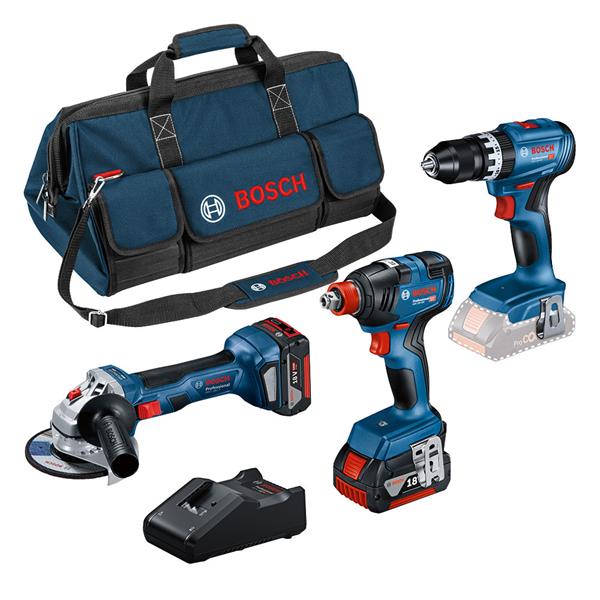 bosch 18v triple pack gsb gdx gws ireland