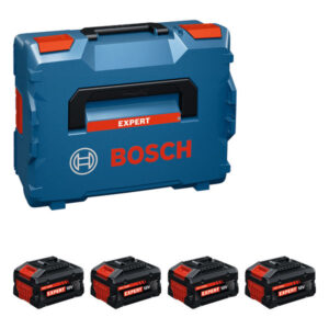 BOSCH, 1600A0373H, 4x EXBA18V-55 EXPERT 18V 5.5AH BATTERIES