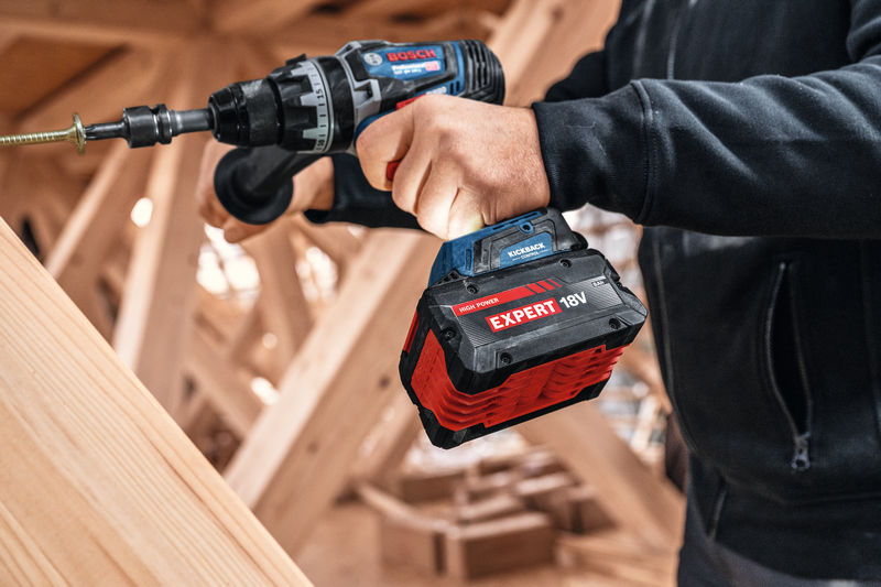GSR 18V 150 C Application Battery EXBA18V 8Ah EXPERT 1535 T2 BOSCH, 1600A036ZB, EXBA 18V-80 EXPERT 8AH BATTERY PACK, 1607A351MF Tool Depot Ireland BOSCH, 1600A036ZB, EXBA 18V-80 EXPERT 8AH BATTERY PACK, 1607A351MF - Image 5