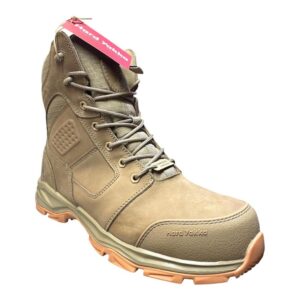HARD YAKKA, FUSION, S7S SAFETY BOOT, STONE