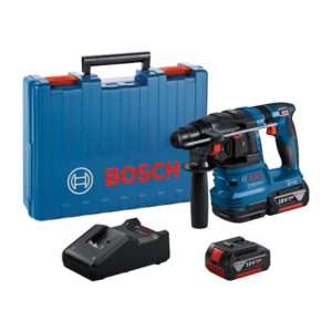 BOSCH, 0611924072, GBH 18V-22 CORDLESS SDS+ ROTARY HAMMER DRILL 2X4AH