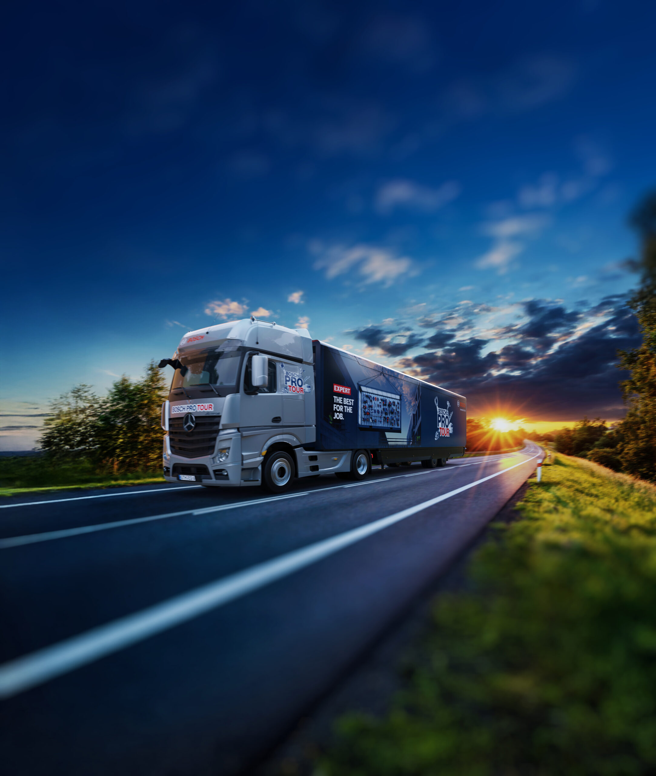 Bosch Professional demonstration truck