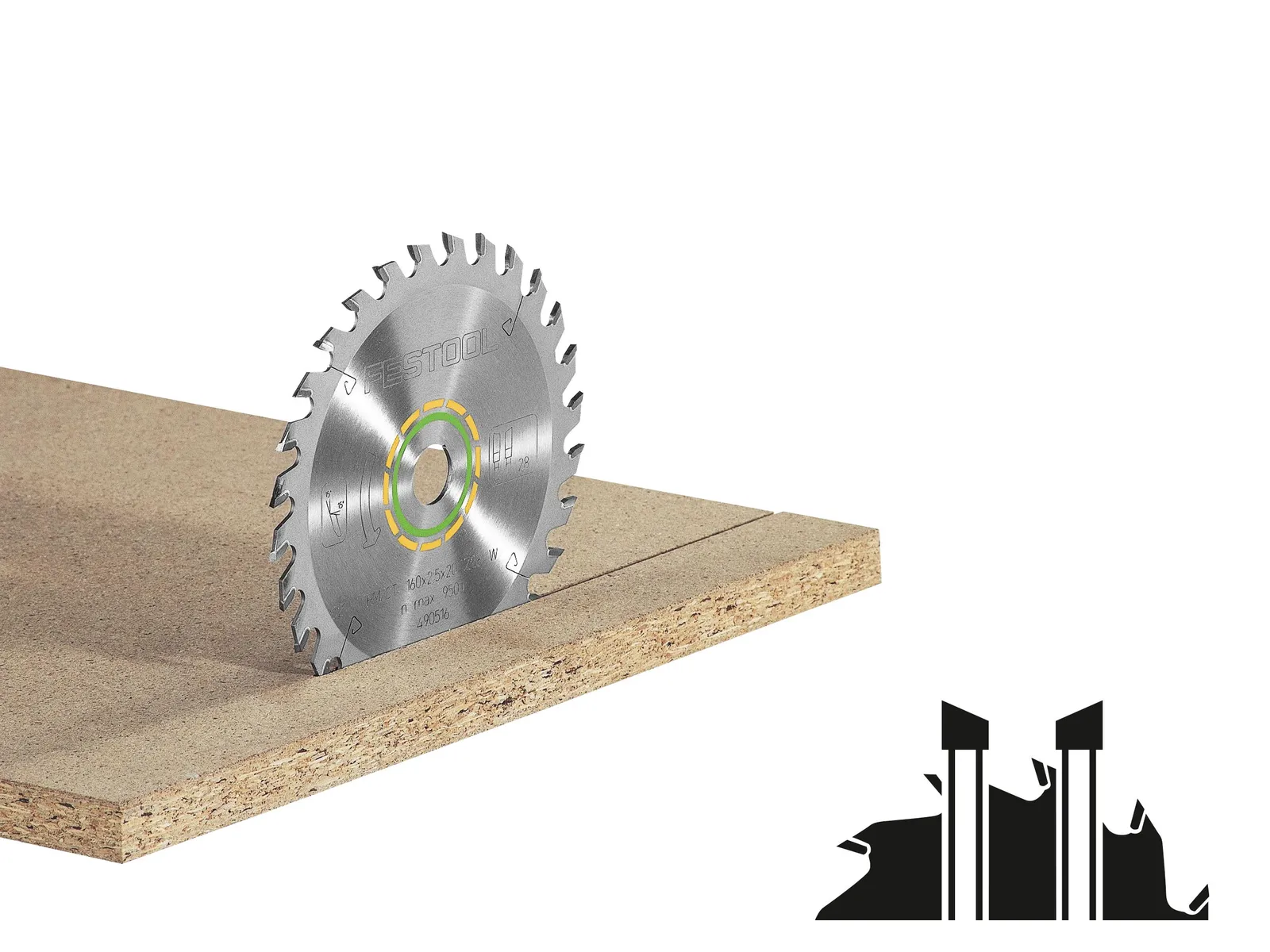Festool Saw blade WOOD UNIVERSAL HW 225x2,6x30 W32