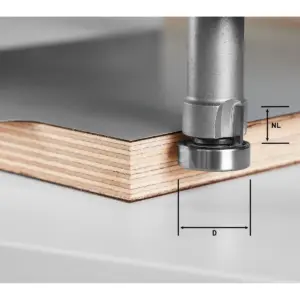 Festool Edge trimming cutter HW/KLS D22/8-OFK