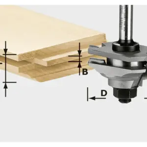 Festool Profile tongue cutter HW S8 D46 x D12-FD