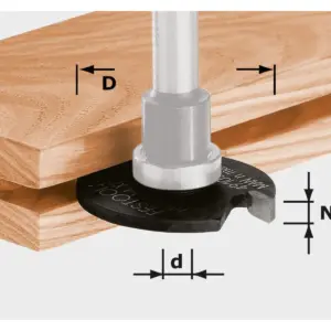 Festool Disk groove cutter HW D40x1,5