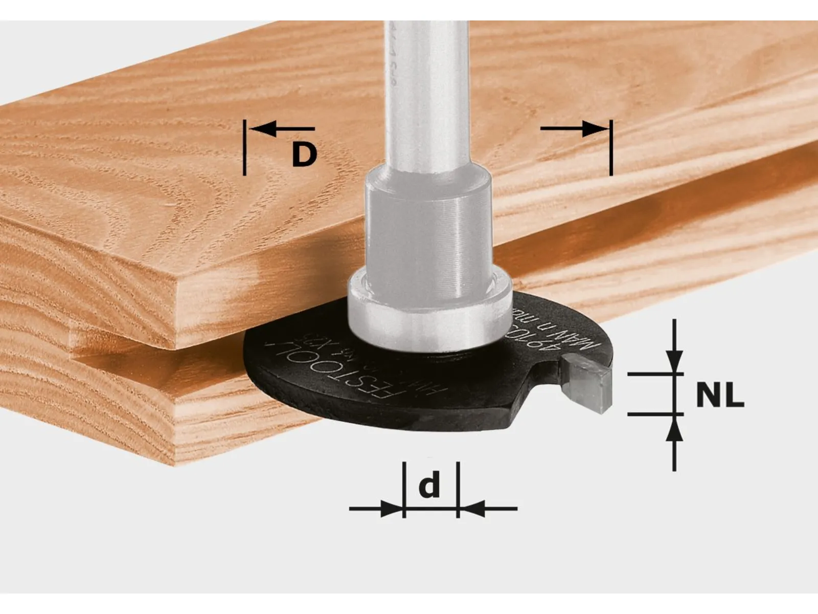 Festool Disk groove cutter HW D40x3,5
