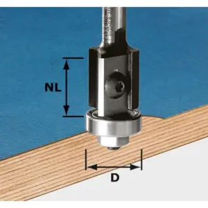 Festool Edge-trimming cutter with reversible blades HW S8 D19/20WM Z2