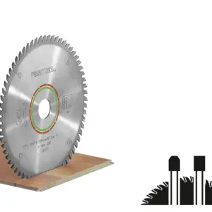 Festool Saw blade LAMINATE/HPL HW 190x2,6 FF TF54