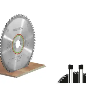 Festool Saw blade LAMINATE/HPL HW 260x2,5x30 WZ/FA64