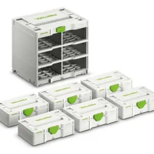 Festool Systainer³ Rack SYS3-RK/6 M 337-Set