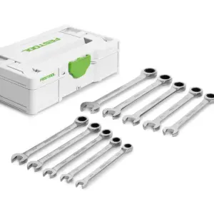 Festool Ring ratchet spanner set SYS3 S 76-RRS-Set