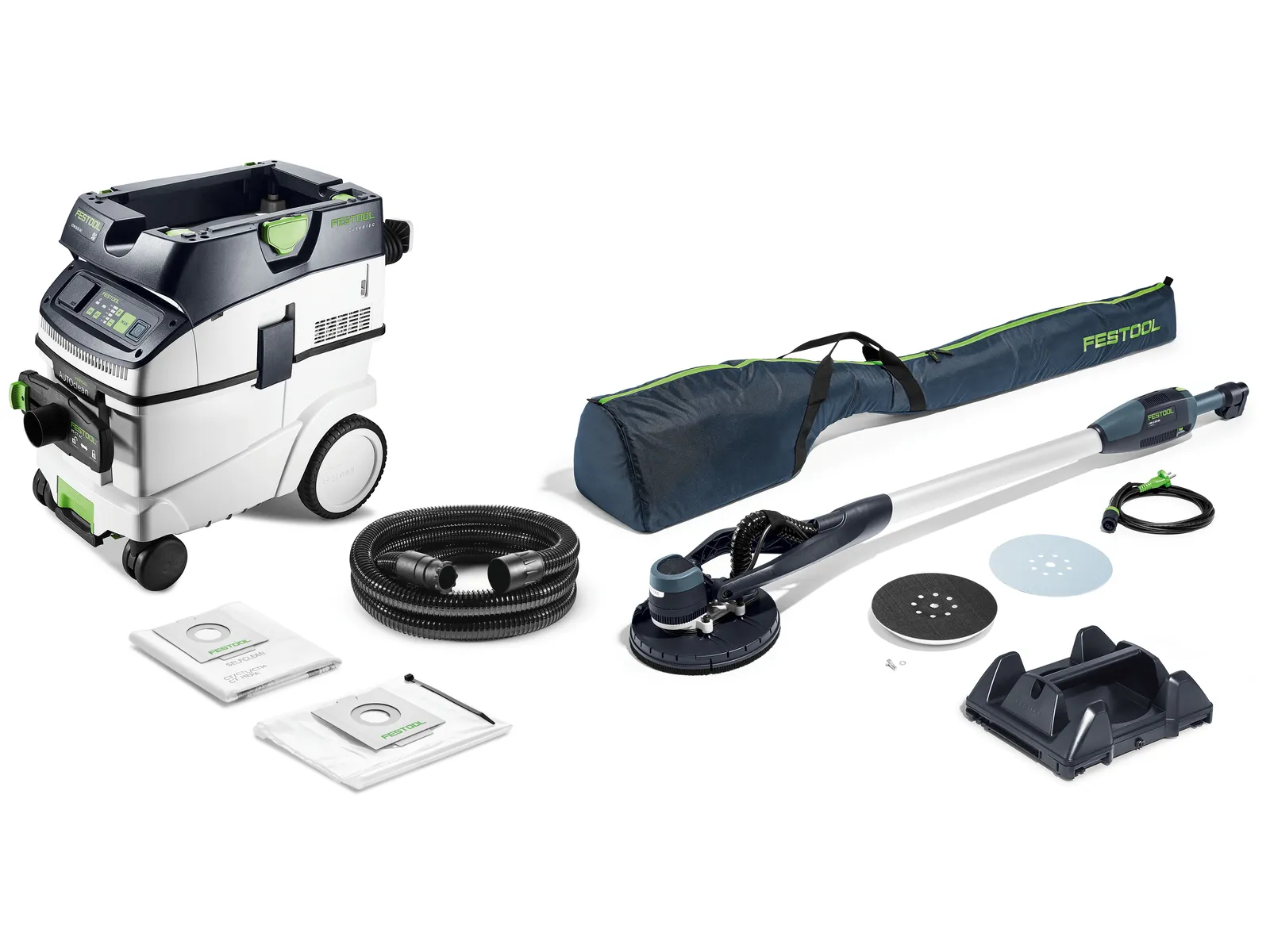 Festool Long-reach sander and extractor set PLANEX easy LHS-E 225/CTM 36-Set 110V