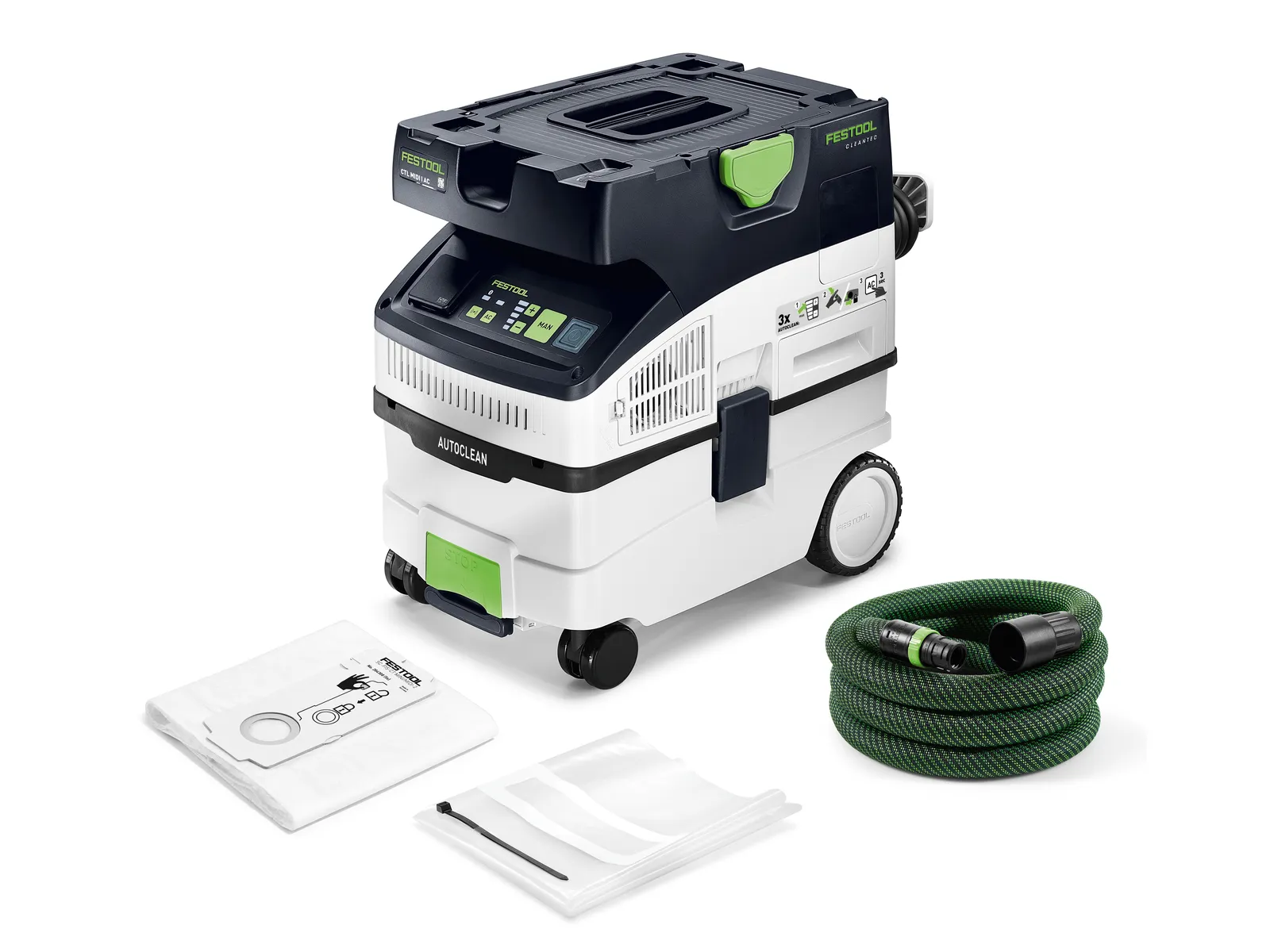 Festool Mobile dust extractor CLEANTEC CTL MIDI I AC 230V