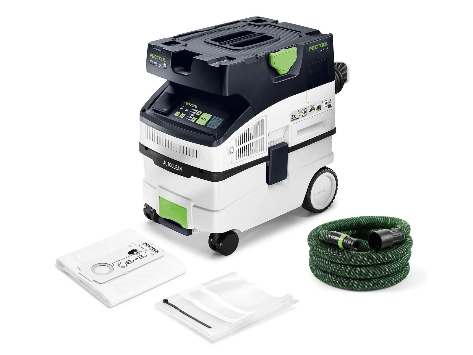 Festool Mobile dust extractor CLEANTEC CTM MIDI I AC 110V
