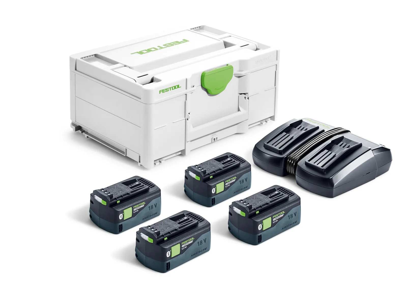 Festool Energy set SYS 18V 4xHP5,0/TCL6DUO